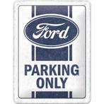 Ford parking only relief reclamebord van metaal wandbord, Verzenden, Nieuw, Auto's