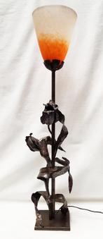 Art Deco lamp glaspasta - Schneider - Carion., Antiek en Kunst, Ophalen of Verzenden