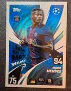 Topps MA 25/26    MotM WILDCARD    NUNO MENDES    PSG, Verzenden, Zo goed als nieuw, Plaatje