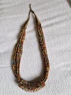Mooie ketting van hele kleine kraaltjes, Sieraden, Tassen en Uiterlijk, Kettingen, Ophalen of Verzenden, Zo goed als nieuw, Overige materialen