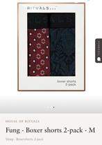 Rituals Fung Boxer shorts 2-pack M 🩳 Nieuw!, Ophalen of Verzenden, Zwart, Boxer