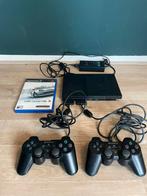 Sony Playstation 2 + 2 Controllers + Colin Mcrae Rally 3, Spelcomputers en Games, Spelcomputers | Sony PlayStation 2, Zwart, Met 2 controllers