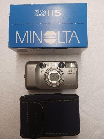 Kleinbeeld Camera MINOLTA RIVA-ZOOM 115 beschikbaar voor biedingen