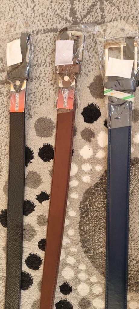 Nieuwe heren riemen, Kleding | Heren, Riemen en Ceinturen, Nieuw, Riem of Ceintuur, 115 cm of meer, Zwart, Echt leder, Ophalen of Verzenden