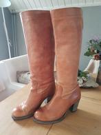 prachtige bruine leren walk in de park dames laarzen maat 38, Hoge laarzen, Bruin, Walk in de park, Ophalen of Verzenden