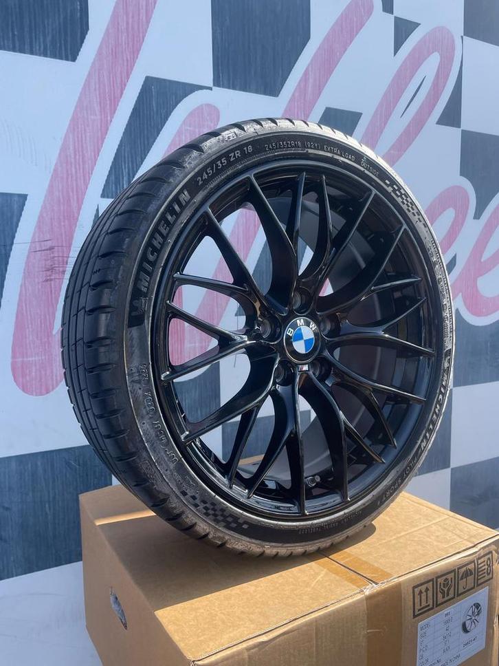 18 inch BMW 1 serie F20 F21 M2 velgen M1 5x120 + michelin, Auto-onderdelen, Banden en Velgen, Velg(en), Zomerbanden, 18 inch, 225 mm