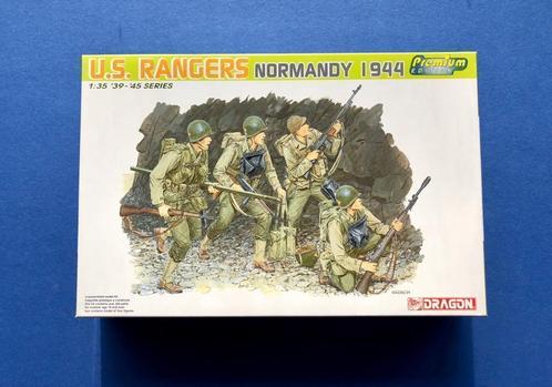 DRAGON 6306 us Rangers Normandy 1944 (Premium Edition) 1/35, Hobby en Vrije tijd, Modelbouw | Figuren en Diorama's, Nieuw, 1:35 tot 1:50
