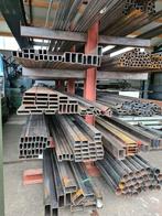 metalen kokers buizen staal ijzer., Doe-het-zelf en Verbouw, Metalen, Ophalen, Zo goed als nieuw, IJzer