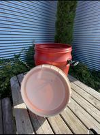 ✅ Curtec 60L vat kunststof *voer ton *ideale afvalbak ♻️, Kunststof, CurTec Nederland B.V., Ophalen of Verzenden, Zo goed als nieuw