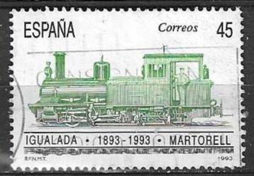 Spanje 1993 - Yvert 2857 - Lijn Igualada - Martorell (ST) beschikbaar voor biedingen