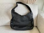 Zachte zwarte leren tas. Made in Italy, Ophalen, Zo goed als nieuw, Zwart, Schoudertasje
