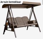 Tuinbank schommelbank SORARA luxe, Tuin en Terras, Tuinbanken, Overige materialen, Zo goed als nieuw, Ophalen, Schommelbank