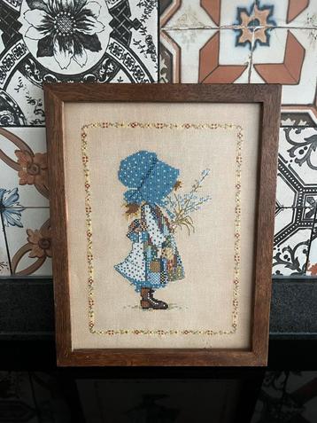 Holly Hobbie Borduurwerk - Handgemaakt beschikbaar voor biedingen