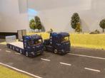 2 Scania modellen van Cluistra met certificaten, Ophalen of Verzenden, Zo goed als nieuw, Bus of Vrachtwagen, Tekno