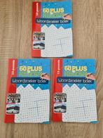 3x 60 Plus Reizen Woordzoeker Boekjes samen, Hobby en Vrije tijd, Denksport en Puzzels, Verzenden, Minder dan 500 stukjes, Zo goed als nieuw
