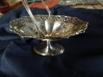 Zilveren Bonbon schaaltje op  voet, Antiek en Kunst, Antiek | Goud en Zilver, Ophalen of Verzenden, Zilver