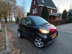 Smart ForTwo 1.0 Coupe automaat 2007, Auto's, Zwart, 18 €/maand, 61 pk, Zwart