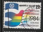 Verenigd Europa 1984 - België - Europese verkiezingen, Postzegels en Munten, Postzegels | Thematische zegels, Ophalen of Verzenden