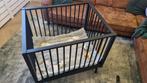 Europe Baby Box Evy mat zwart, Kinderen en Baby's, Boxen, Ophalen, Gebruikt, Rechthoekig, In hoogte verstelbaar
