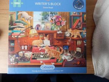 Gibsons puzzel Writers Block 1000st beschikbaar voor biedingen