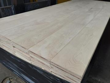 Super mooie Hard Maple / Esdoorn vloerdelen 16x160mm Op=Op  beschikbaar voor biedingen