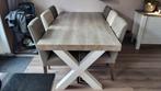 Eettafel Lynn, Huis en Inrichting, Tafels | Eettafels, Ophalen, Gebruikt, 50 tot 100 cm, Vijf personen of meer
