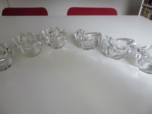 kristal Amalfi wave / Fiore waxine lichthouder sfeer licht, Huis en Inrichting, Woonaccessoires | Overige, Zo goed als nieuw, Ophalen of Verzenden