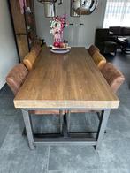 Eettafel & Salontafel - Set, Huis en Inrichting, Tafels | Eettafels, Ophalen, Gebruikt, 50 tot 100 cm, Vijf personen of meer