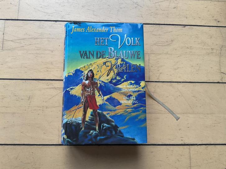 Het Volk van de Blauwe Kralen - James Alexander Thom, Boeken, Avontuur en Actie, Gelezen, Ophalen of Verzenden
