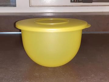 Tupperware trendy voorraad / ruimte kom 1,3 ltr geel beschikbaar voor biedingen