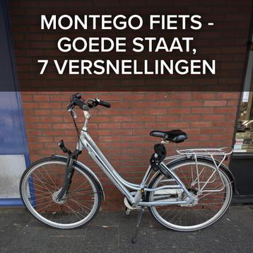 Montego fiets 7 versnellingen – goede staat + sloten beschikbaar voor biedingen