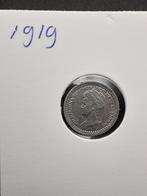 10 cent 1919 Koningin Wilhelmina, Postzegels en Munten, Munten | Nederland, Zilver, Ophalen of Verzenden, 10 cent, Koningin Wilhelmina