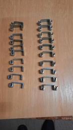 Bruynzeel plankendragers, schappendragers. Dubbele en eind, Schroeven, Ophalen of Verzenden, Zo goed als nieuw, Gerrit mouwweg 91 8075AH Elspeet