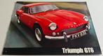 Triumph GT6 originele Engelse brochure uit 1966, Ophalen of Verzenden, Zo goed als nieuw, Overige merken