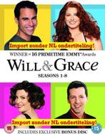 Will & Grace Seizoen 1t/m 4 compleet, Alle leeftijden, Ophalen of Verzenden, Gebruikt, Boxset