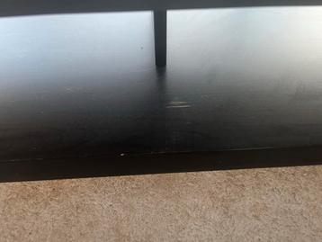 Zwarte TV meubel/salontafel beschikbaar voor biedingen