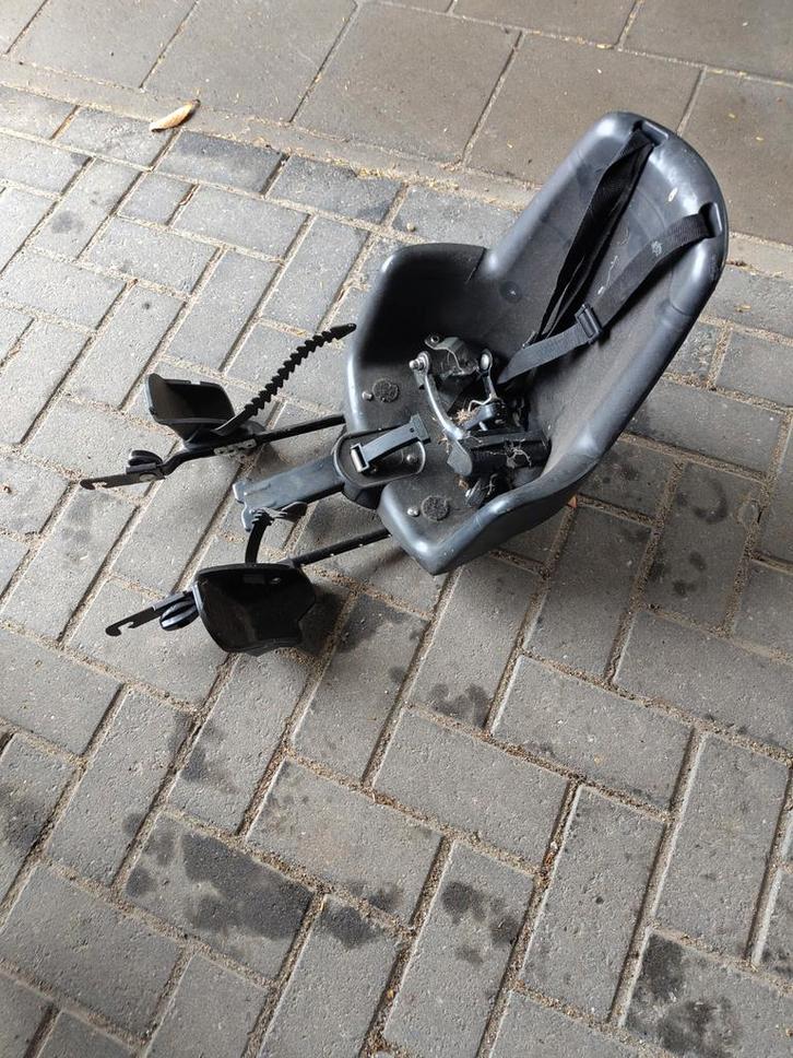 Bobike Achterzitje - Compleet, Schoonmaken Nodig, Fietsen en Brommers, Fietsaccessoires | Fietsstoeltjes, Gebruikt, Ophalen