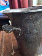 Champagnekoeler antiek Verziverd met veel patina., Ophalen of Verzenden