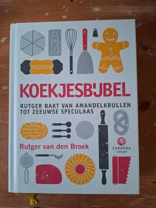 Rutger van den Broek - Koekjesbijbel hardcover, Boeken, Kookboeken, Zo goed als nieuw, Ophalen