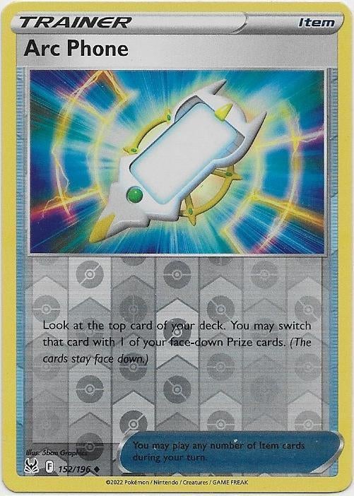 Lost Origin,  Arc Phone [reverse] 152/196, Verzenden, Nieuw, Losse kaart