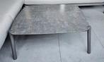 Nieuwe tuintafel 90x90 cm 38 cm hoog, Tuin en Terras, Ophalen, Zo goed als nieuw, Rechthoekig, Aluminium