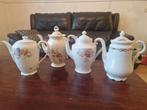 4 mooie vintage koffiekannen waarvan 3 gemerkt, Antiek en Kunst, Ophalen