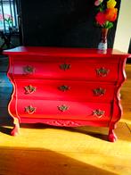 Antiek Kersenrood Ladenkastje, Antiek en Kunst, Antiek | Meubels | Kasten, Ophalen of Verzenden