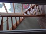 Halve slag naar links eiken trap, Doe-het-zelf en Verbouw, Ladders en Trappen, Ophalen, Zo goed als nieuw, 2 tot 4 meter