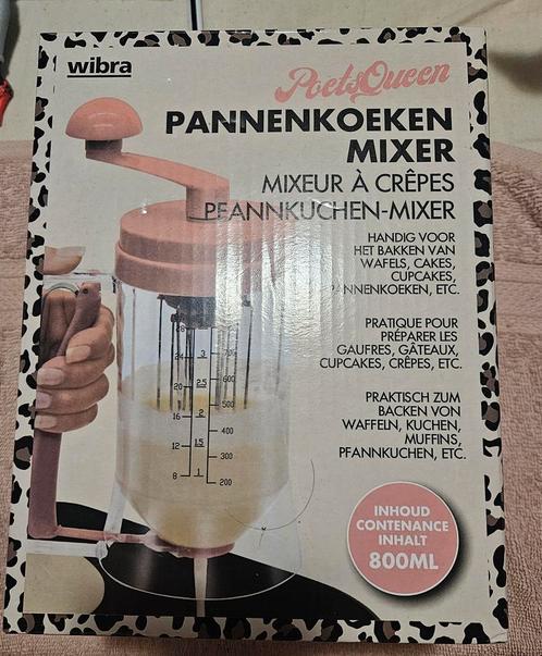 Pannenkoeken Mixer PoetsQueen Nieuw!, Huis en Inrichting, Keuken | Keukenbenodigdheden, Nieuw, Ophalen of Verzenden