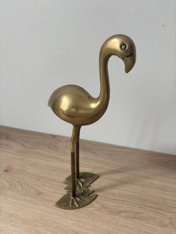 Messing flamingo beschikbaar voor biedingen
