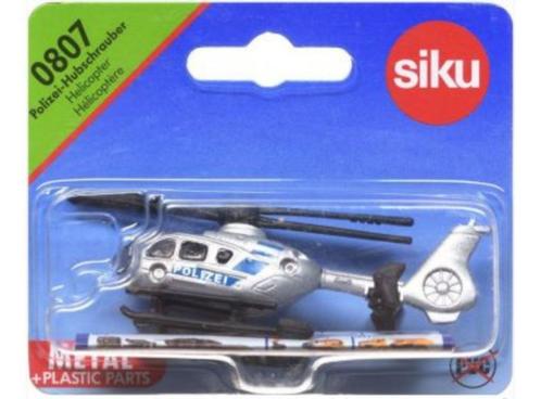 Siku: 0807 Politie Helikopter, Kinderen en Baby's, Speelgoed | Speelgoedvoertuigen, Nieuw, Ophalen of Verzenden