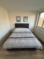 160x200 boxspring Ikea Dunvik + Hyllestad matras + dekbed, Huis en Inrichting, Slaapkamer | Boxsprings, Ophalen, Gebruikt, Tweepersoons