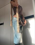 Sjaal met print Y2k style NIEUW, Ophalen of Verzenden, Nieuw, Sjaal