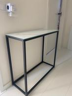 Consoletafel, Huis en Inrichting, Tafels | Sidetables, Ophalen, 50 tot 100 cm, Zo goed als nieuw, Glas